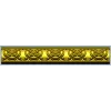 Floral Rosette Baguette STL for CNC