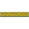 Ornate Floral Baguette STL 3D Model for CNC Router