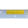 Ornate Floral Baguette STL 3D Model for CNC Router