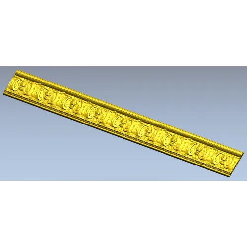 Классический багет с розетками - 3D модель STL для ЧПУ