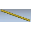 Классический багет с растительным орнаментом - 3D модель STL для ЧПУ