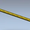 Классический багет с растительным орнаментом - 3D модель STL для ЧПУ