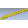 Classical Rosette Baguette STL for CNC Milling