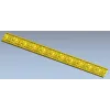 Classical Rosette Baguette STL for CNC Milling