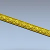 Classical Rosette Baguette STL for CNC Milling