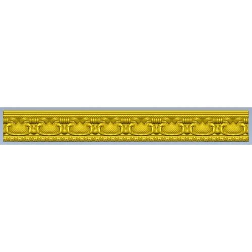 Ornamental Classical Baguette - STL 3D Model for CNC