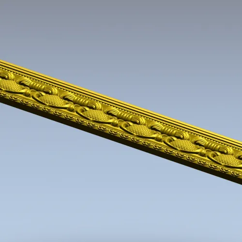 Ornamental Classical Baguette - STL 3D Model for CNC