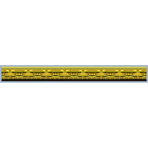 Ornamental Classical Baguette - STL 3D Model for CNC
