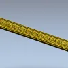 Растительный багет - 3D модель STL для ЧПУ (классика)