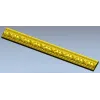 Acanthus Rosette Baguette - STL 3D model for CNC