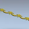 Драпировочный багет - 3D модель STL для ЧПУ