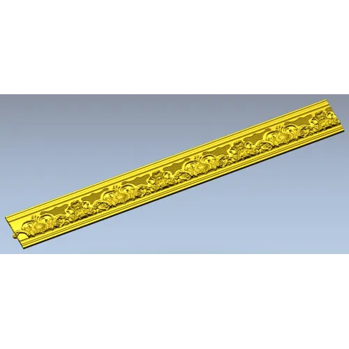 Классический акантовый багет - 3D модель STL для ЧПУ