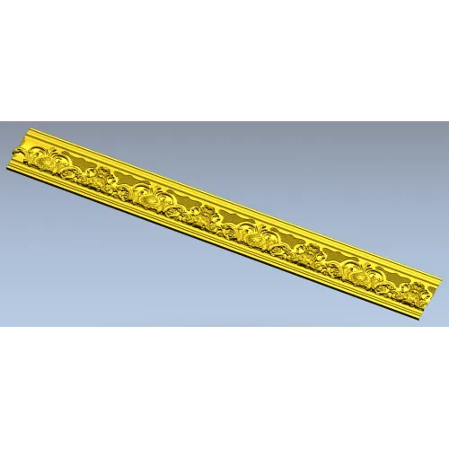 Классический акантовый багет - 3D модель STL для ЧПУ