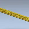 Классический акантовый багет - 3D модель STL для ЧПУ