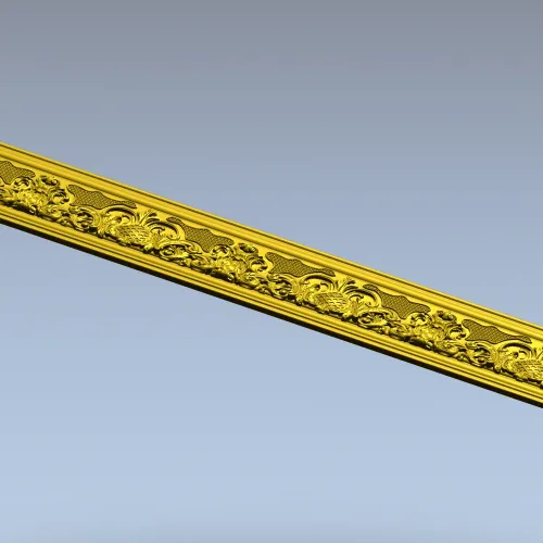Классический акантовый багет - 3D модель STL для ЧПУ