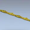 Барочный резной багет - 3D модель STL для ЧПУ