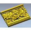 Флорентийский фриз - багет с цветочным рельефом (STL)