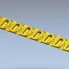 Декоративный багет с овальными раппортами - STL модель для ЧПУ