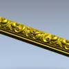 Барочный багет Орлеан - 3D модель STL для ЧПУ
