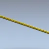 Багет с листовым орнаментом - STL 3D модель для ЧПУ