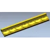 Декоративный багет с листовым орнаментом - 3D модель STL для ЧПУ