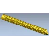 Багет с плетёным узором - stl модель для ЧПУ