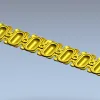 Классический багетный раппорт овальных модулей - STL для ЧПУ