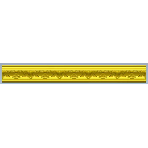 Classic Acanthus Baguette STL for CNC