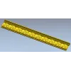Резной багет с листовым орнаментом - 3D модель STL для ЧПУ