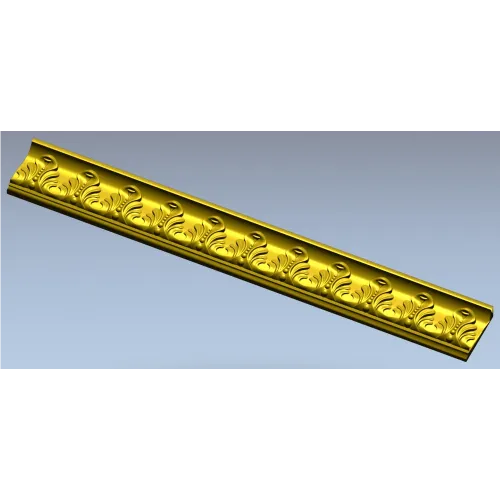 Рельефный классический багет - 3D модель STL для ЧПУ