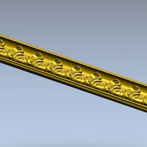 Рельефный классический багет - 3D модель STL для ЧПУ