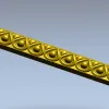 Каплевый багет - 3D модель STL для фрезера