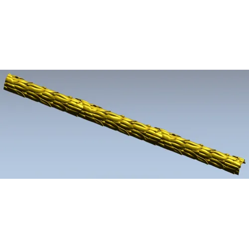 Laurel Braid Rod - STL 3D model for CNC milling