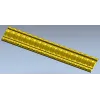 Classic Arched Baguette STL for CNC
