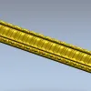 Classic Arched Baguette STL for CNC