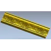 Багет Лира - декоративный рельеф в формате STL для ЧПУ