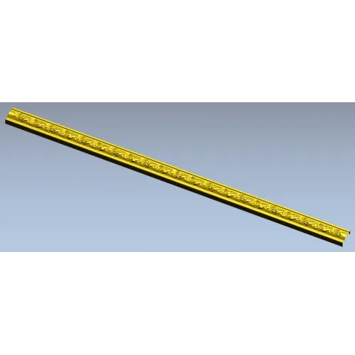 Флоральный багет - 3D модель STL для ЧПУ