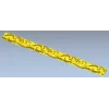 Декоративный багет с акантовыми завитками - STL модель для ЧПУ