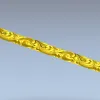 Декоративный багет с акантовыми завитками - STL модель для ЧПУ