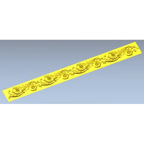Рокайльный багет - 3D модель STL для ЧПУ фрезера