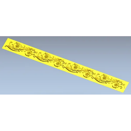 Рокайльный багет - 3D модель STL для ЧПУ фрезера