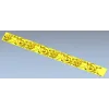 Багет с акантовыми завитками - STL модель для ЧПУ