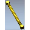 Витая колонна - 3D модель stl для ЧПУ