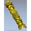 Балясина "Виноградная лоза" - 3D модель STL для ЧПУ