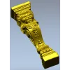 Regal Lion Baluster STL for CNC Milling