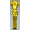 Декоративная 3D модель балясины-атланта в формате STL для ЧПУ