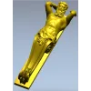 Декоративная 3D модель балясины-атланта в формате STL для ЧПУ