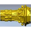 Декоративная балясина - 3D модель STL для ЧПУ, резная колонна