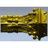 Декоративная балясина - 3D модель STL для ЧПУ, резная колонна