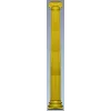 Ionic fluted column STL 3D model for CNC